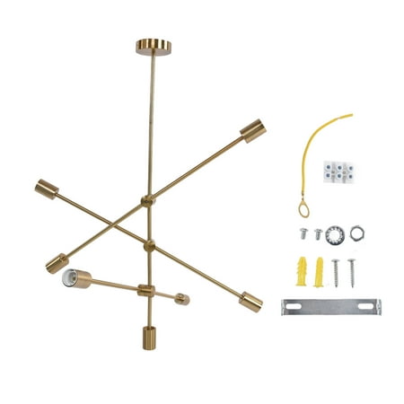 

Pendant Light Modern Pendant Light Premium Iron Wide Application 6 Lights For Office For Hotel For Home