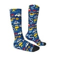 thumbnail image 3 of Fotbe Animals Rescue Team print Women's Men's Novelty Crew Socks Cotton Socks Knee High Socks for Walking,Running,Nurses,Pregnancy, 3 of 9
