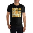 thumbnail image 3 of Mens Garfield Cartoon Cat Character Black Graphic Tee-3XL, 3 of 5