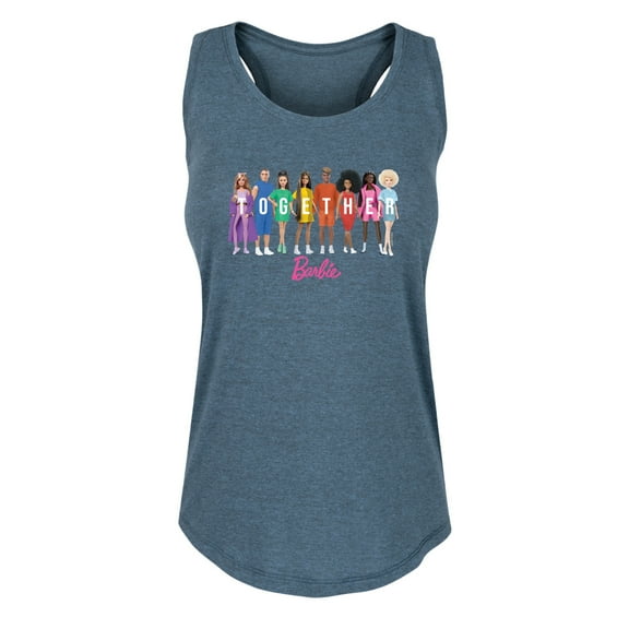 Barbie Pride - Together - Women's Racerback Tank Top