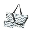 thumbnail image 4 of Bolsa de playa, bolsa de viaje, resistente a la arena, para mujer, portátil, para piscina, para vacaciones familiares, artículos esenciales, juguetes Azul, 4 of 8