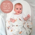 thumbnail image 6 of LollyBanks Swaddle Blanket 100% Muslin Cotton,&nbsp; 47 x 47 inches Soft Breathable Muslin Baby Swaddles for Girls and Boys, Baby Essentials, Registry and Gift (Swimming Print), 6 of 6
