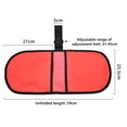 thumbnail image 5 of Naierhg Discus Storage Bag Oxford Cloth Large Capacity Adjustable Strap Sports Track And Field Shot Put Throwing Discus Carrier Shoulder Pouch Handbag, 5 of 8