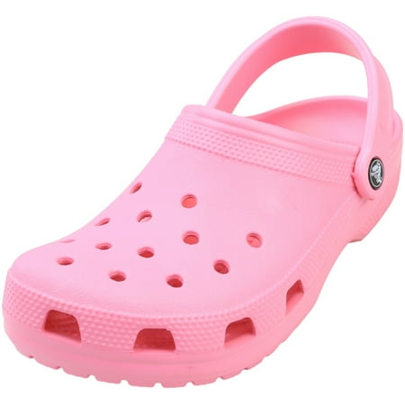 Crocs Classic Pink Lemonade Ankle-High Flat Shoe - 8WW / 6WW | Walmart ...