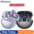 thumbnail image 2 of Auriculares inalámbricos HUAWEI FreeClip con clip para la oreja, auriculares Bluetooth con clip abierto, duración estable, batería de 36 horas, 2 of 5