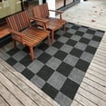 thumbnail image 2 of 6X8 Black/Grey Sisal Area Rug w/TPR, 2 of 5