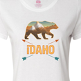 thumbnail image 4 of Inktastic Idaho Vacation Bear Silhouette Women's T-Shirt, 4 of 5
