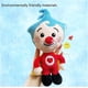thumbnail image 4 of Payaso de peluche de 7,8 pulgadas, muñeco de payaso de peluche de animación de dibujos animados para recompensar el progreso del niño, 4 of 5