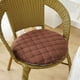 thumbnail image 2 of Cojín redondo de felpa, cojín para silla tatami, cojín para suelo, taburete redondo, mesa de comedor, silla de comedor, cojín redondo, cojín para asiento de invierno, 2 of 4