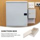 thumbnail image 2 of Caja de conexiones a prueba de agua: Cajas eléctricas para electrónica Caja de conexiones de seguridad para exteriores, 2 of 6