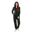 thumbnail image 2 of Noël Pyjamas d'Une Seule Pièce pour Femmes avec Capuche, Modèle Santa Adulte Confortable Combinaisons Homewear, 2 of 5