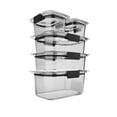 Rubbermaid Brilliance® 10Piece Set, Clear and Airtight Food Storage