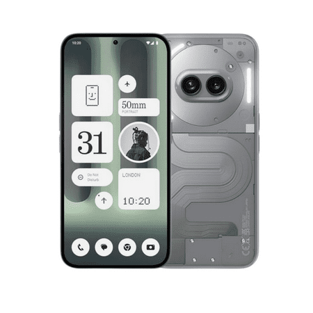 Nothing Phone (2a) Plus Smartphone,50 MP Camera, 6.7" 120 Hz AMOLED, 5000mAh 12 GB+256 GB Gray