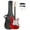 Red, variant on FASCK 39 Inch Electric Guitar, Full-Size Beginner Solid Body Guitar Kit with Gig Bag Strap Tremolo Bar Cable Picks,Black