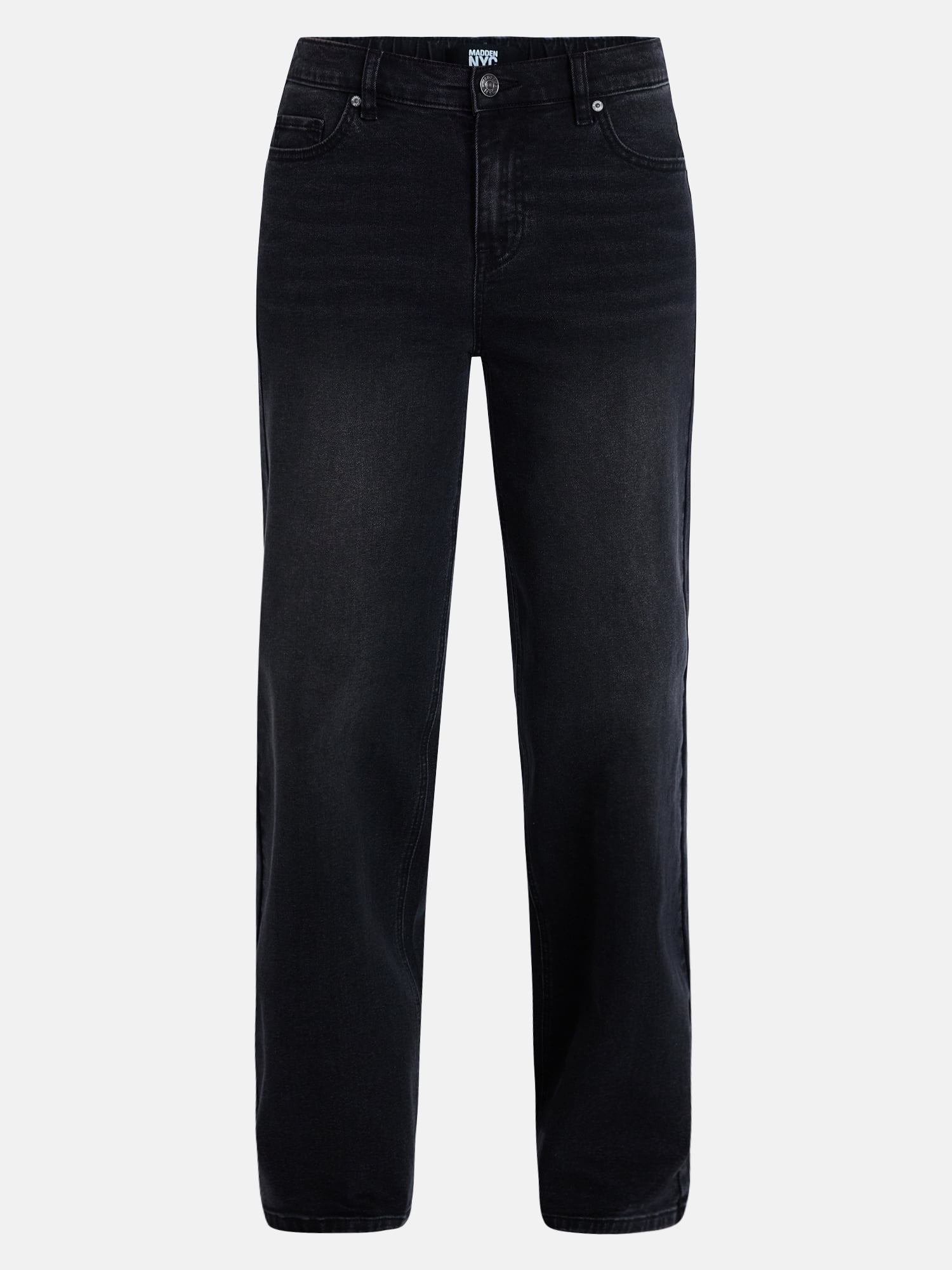 Madden NYC Women’s Ultra 90’s Straight Leg Jeans, 32” Inseam, Sizes XXS-XXL