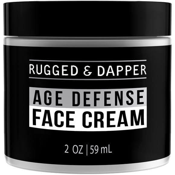 RUGGED & DAPPER Crema facial antienvejecimiento para hombre Crema facial para hombre Loción facial para hombre Crema antienvejecimiento para hombres Crema antiarrugas para hombre Hidratante facial ant