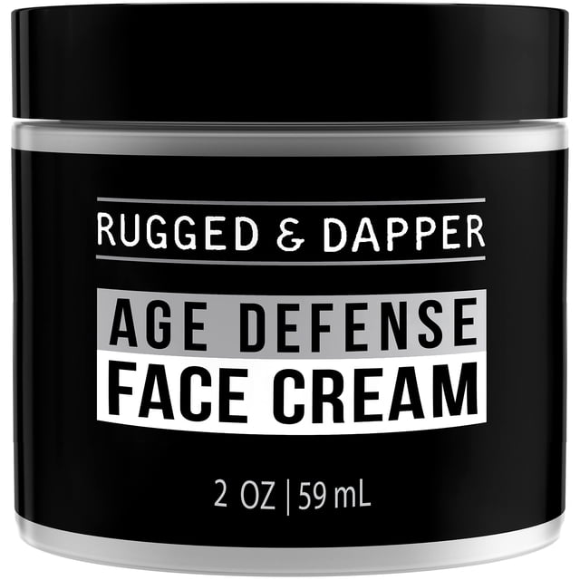 RUGGED & DAPPER Crema facial antienvejecimiento para hombre Crema facial para hombre Loción facial para hombre Crema antienvejecimiento para hombres Crema antiarrugas para hombre Hidratante facial ant