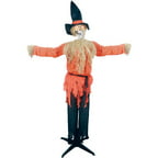 5' Standing Halloween Scarecrow Man - Walmart.com