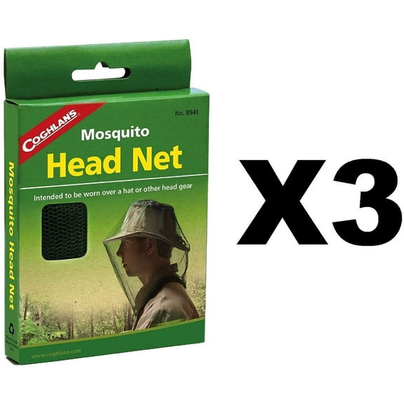 Coghlan's Mosquito Head Net - Outdoor Activity Protection - One Size Fits Most, Green