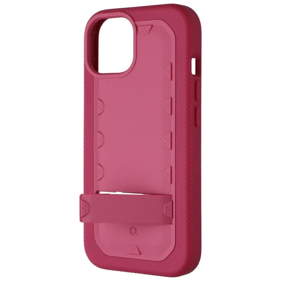 Quikcell Grand Advocate Series Kickstand Case for Apple iPhone 15 - Desert Pink