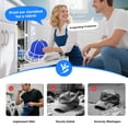 thumbnail image 2 of Hat Washer for Washing Machine, Hat Wash Cage, Plastic No Crease, Cap Washer, Baseball Cap Washers for Dishwasher/Laundry, Hat Cleaning Protector for Adults and Children's Hats, White, 2 of 7