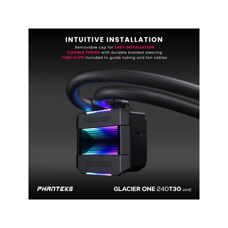 Phanteks Glacier One 240T30 Gen 2 D-RGB AIO Liquid CPU Cooler