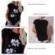 thumbnail image 5 of Blusa informal de manga corta, blusa de manga corta, blusa estampada de manga corta, blusa de manga corta, innovación moderna, 5 of 6