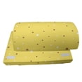 thumbnail image 4 of Yellow Polka Dot Foot Rest, Layout of Big and Small Spots in Vivid Shades, Non-Slip Backing Adjustable Ergonomic Memory Foam Leg Support for Office, Pastel Yellow Pale Brown, by Ambesonne, 4 of 5