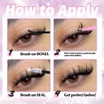 thumbnail image 3 of Kit de extensión de pestañas Mavphnee Natural Lash Clusters CC Curl, 3 of 9