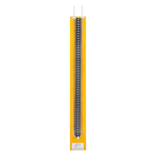 Manómetro de presión en forma de U de acero inoxidable 0-10kPA Medidor de presión diferencial