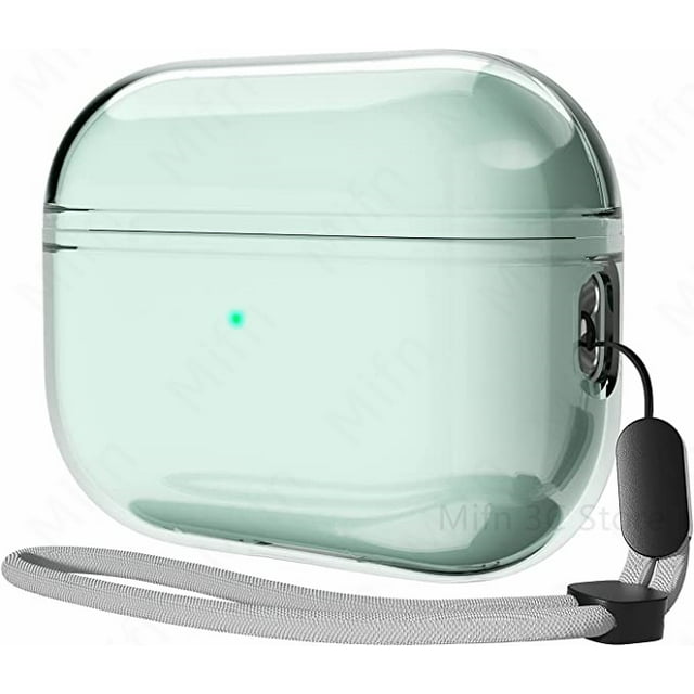 2022 NEW Incase Lanyard for Airpods Pro 2nd Generation for Apple Air Pods Pro 2 Case Hang Rope High Quality with Colorful Cover Transparent Green For Airpod Pro2 2022