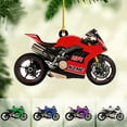thumbnail image 2 of Custom Motorcycle Ornaments 2025 Motorcycle Ornaments for Christmas Tree Personalized Dirt Bike Ornament Motocross Christmas Ornament Biker Ornament (MC11) - 3164 (Yellow), 2 of 6