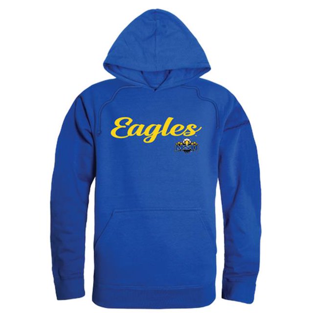 W Republic 558-134-RYL-03 Morehead State University Script Hoodie, Royal Blue - Large
