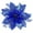 Blue, variant on Tuplbcv 1PC Artificial Poinsettia Christmas Glitter Flower with Clip, 5.7” Xmas Tree Ornament, Holiday Flower Decor
