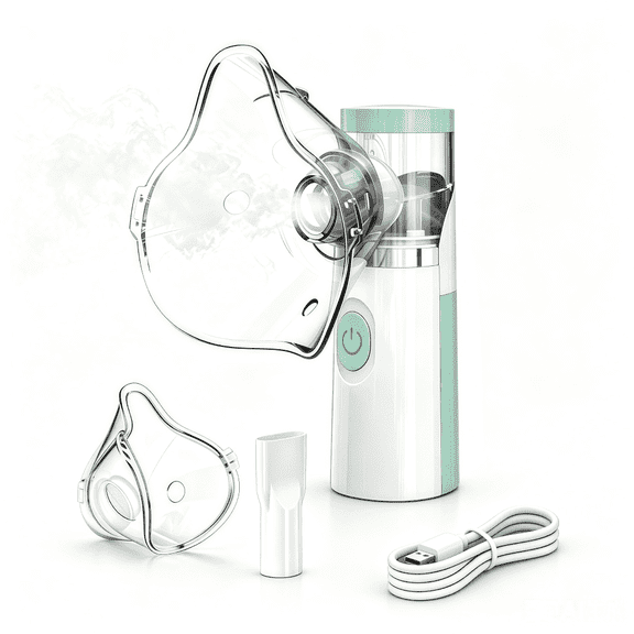 AJZIOJIRO Portable Rechargeable Humidifier Cool Mist Air Freshener Quiet Personal Breathing Equipment Machine
