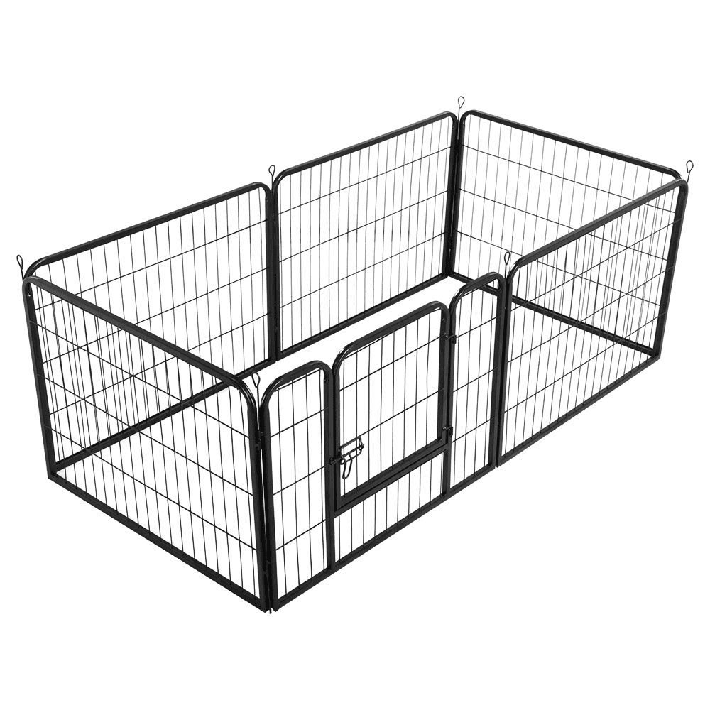 Yaheetech 24Panels 24''H Heavy Duty Pet Playpen Dog Exercise Pen Cat