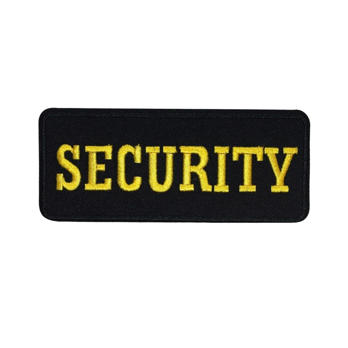 Security Guard Officer Name Tag Patch Protection Embroidered Iron On