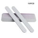 thumbnail image 4 of Jumpingount 10 Pieces Dual-sided Nail File Durable Fingernail Tools Convenient Shaping Tool Accessory Trimming for Home Salon Using Type2 NO2 Jumpingount CE011532-01B, 4 of 6