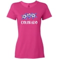 thumbnail image 3 of Inktastic Colorado Columbine Flowers Women's T-Shirt, 3 of 5