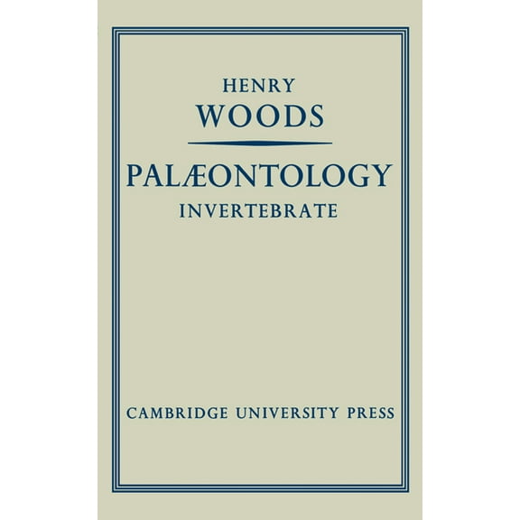 Palaeontology Invertebrate, (Paperback)
