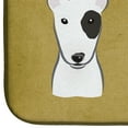 thumbnail image 4 of Caroline's Treasures Bull Terrier Spoiled Dog Lives Here Dish Drying Mat, 4 of 4