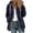 Navy womens coat, variant on Usmixi Womens Sweatshirt Coat Womens Fuzzy Fluffy Sherpa Coat Open Front Zipper Hoodie Fleece Coat Plus Size Casual Solid Cozy Plush Outwear with Pocket Winter Sweatshirt Coat