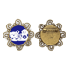 thumbnail image 1 of Año de perro Animal China Patron del Zodiaco Broche de flores, regalo de joyería para mujeres y niñas Unbranded M, 1 of 3