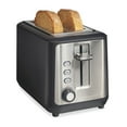 thumbnail image 1 of Hamilton Beach Gourmet 2 Slice Slot Toaster with Extra Long & Wide Slots, Sure-Toast Technology, Shade Selector with 7 Browning Levels, Bag, 1 of 1