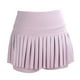 thumbnail image 5 of Falda de tenis plisada, transpirable, para mujer, con bolsillos, para correr, senderismo, caminar, informal, color rosa, talla M, 5 of 15