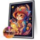 thumbnail image 2 of Pintura de diamante 5D DIY completo redondo taladro gato erizo Kit decoración del hogar (A2827) Hugtrwg Para estrenar, 2 of 9