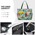 thumbnail image 3 of Disketp Retro Seamless Flying Butterflies Bolsa de Playa de Gran Capacidad, Bolso Impermeable y a Prueba de Arena para Mujer, Ideal para Playa, Piscina y Natación, 3 of 7
