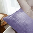thumbnail image 2 of Home Soft Things Textured Velvet 2 Piece Pillow Shell Set - Chinese Violet - 14" x 26", 2 of 5