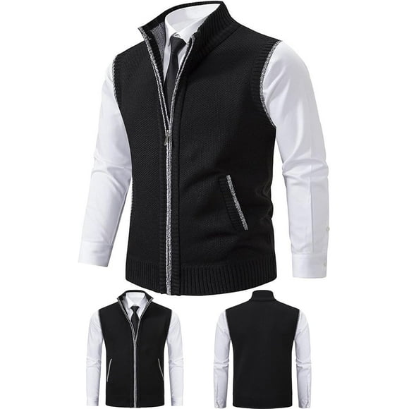 Chaleco De Lana Para Hombre |Trabajo |Diario |Ocio,Chaleco De Lana Para Hombre,Chaleco De Trabajo De Oficina De Lana Para Hombre Crazyyours,Chalecos De Ropa Exterior Para Hombre