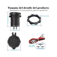 thumbnail image 5 of Cargador Iluminado Usb Dual 3.0a 1 Pieza, Negro Azul, 5 of 5